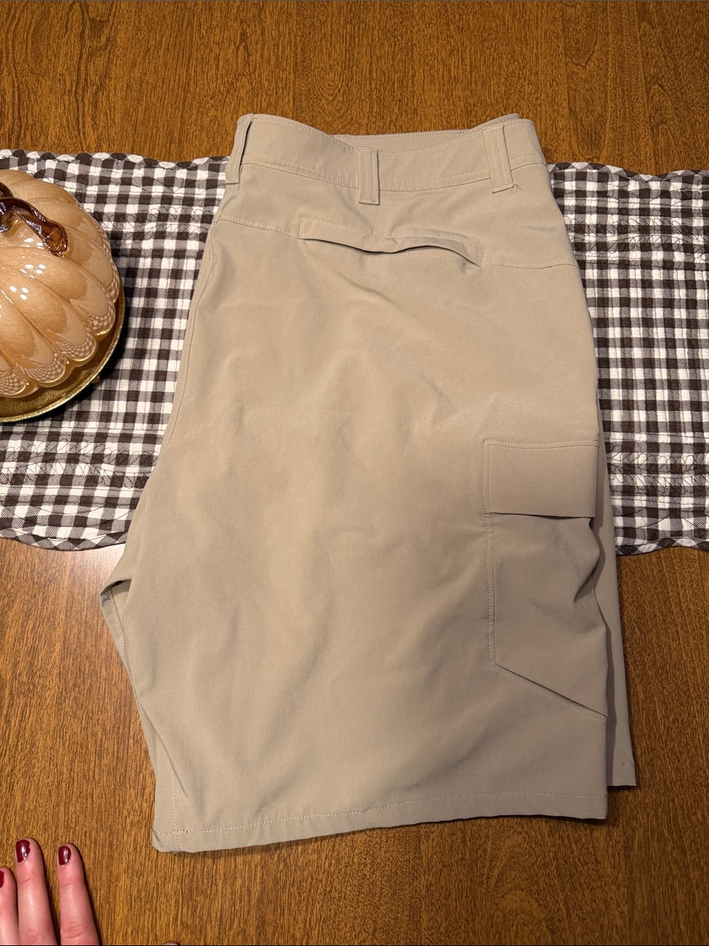 Men's Khaki Casual Utility Pants - Neutral Tan